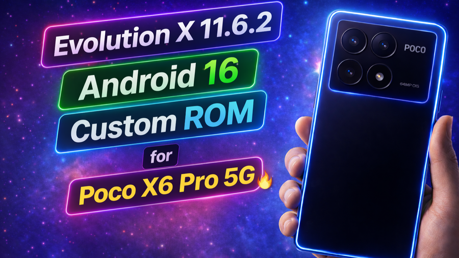 Evolution X 11.6.2 for Poco X6 Pro 5G